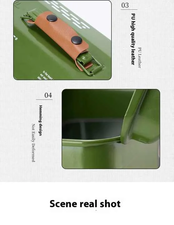 هدية محمولة قابلة للطي في الهواء الطلق مقبض خفيف الوزن لعشاق التخييم ديي للسفر بالسيارة Portable Foldable Outdoor Gift Lightweight Handle for DIY Camping Lovers Car Travel