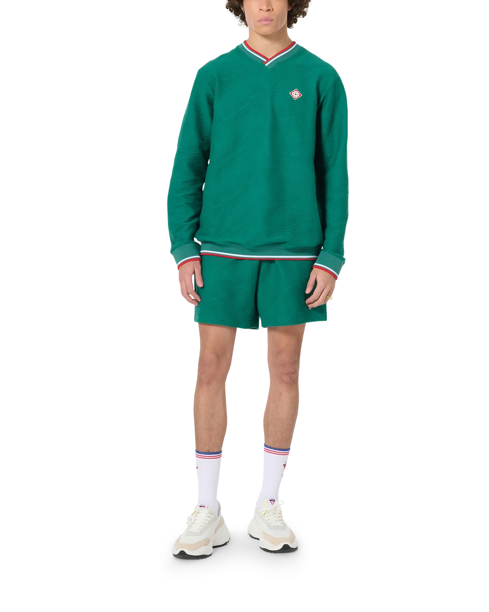 3D Wave Logo Sweatshorts