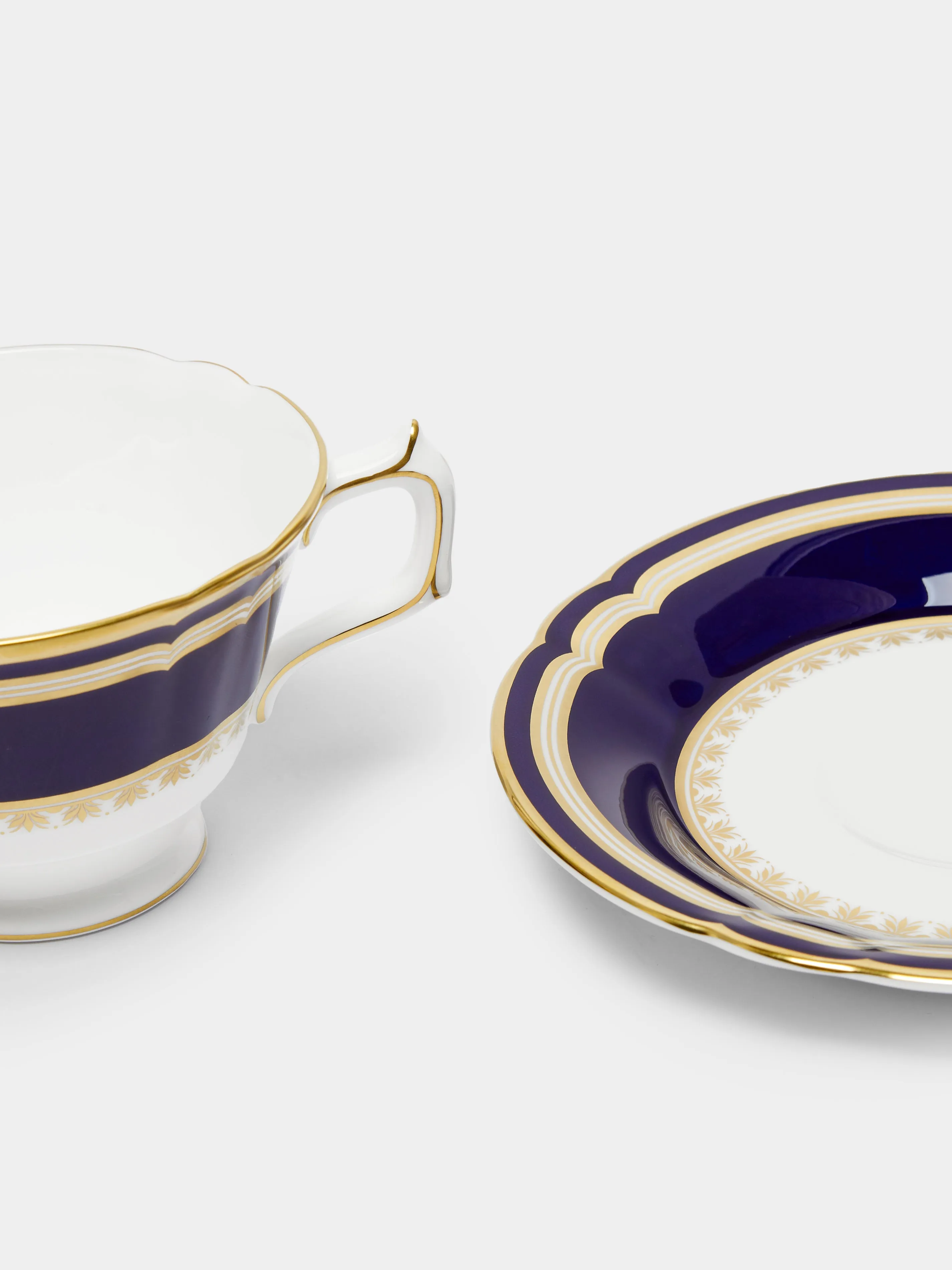 Ashbourne Bone China Teacup and Saucer