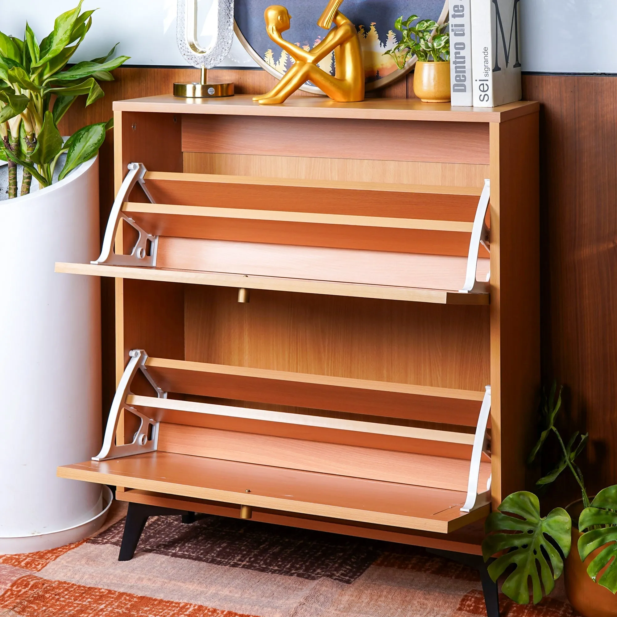 Boho Bliss Shoe Organizer Cabinet
