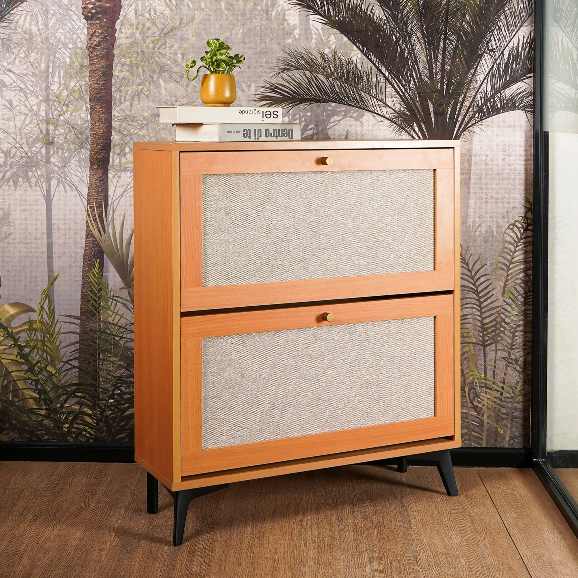 Boho Bliss Shoe Organizer Cabinet