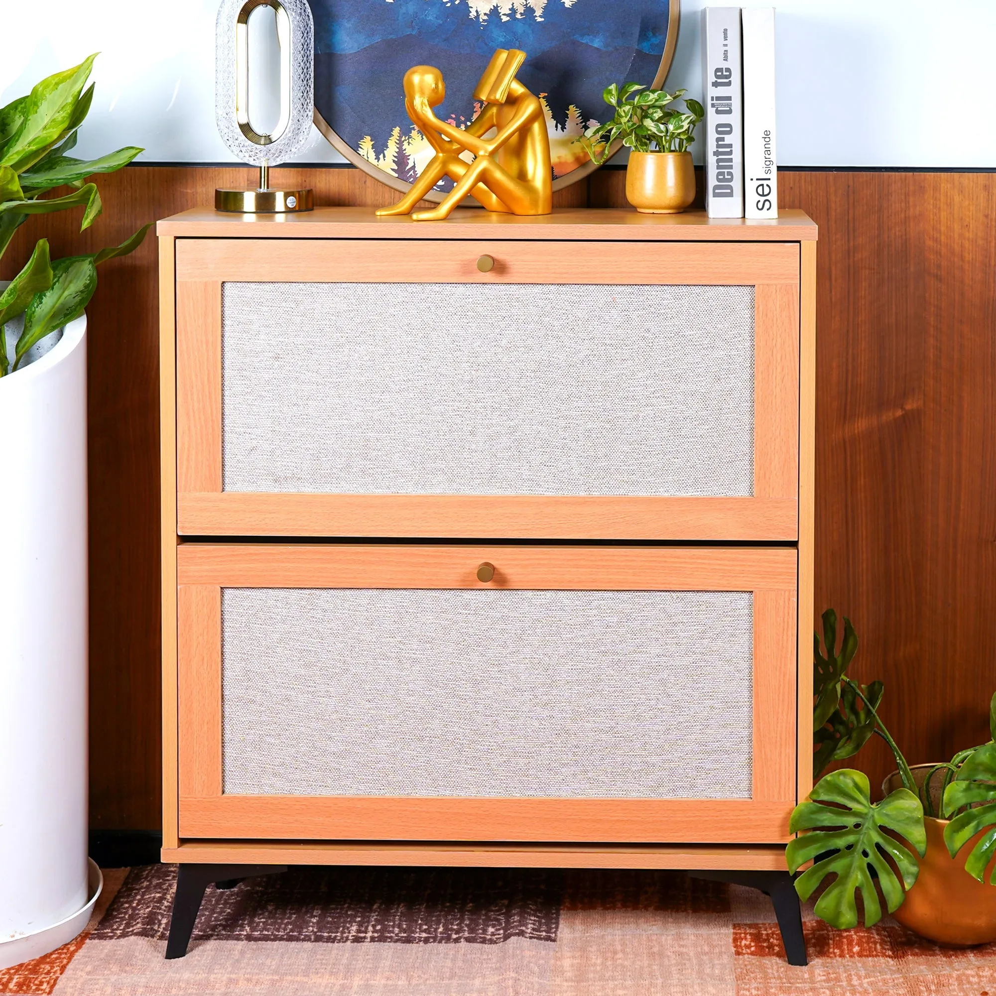 Boho Bliss Shoe Organizer Cabinet