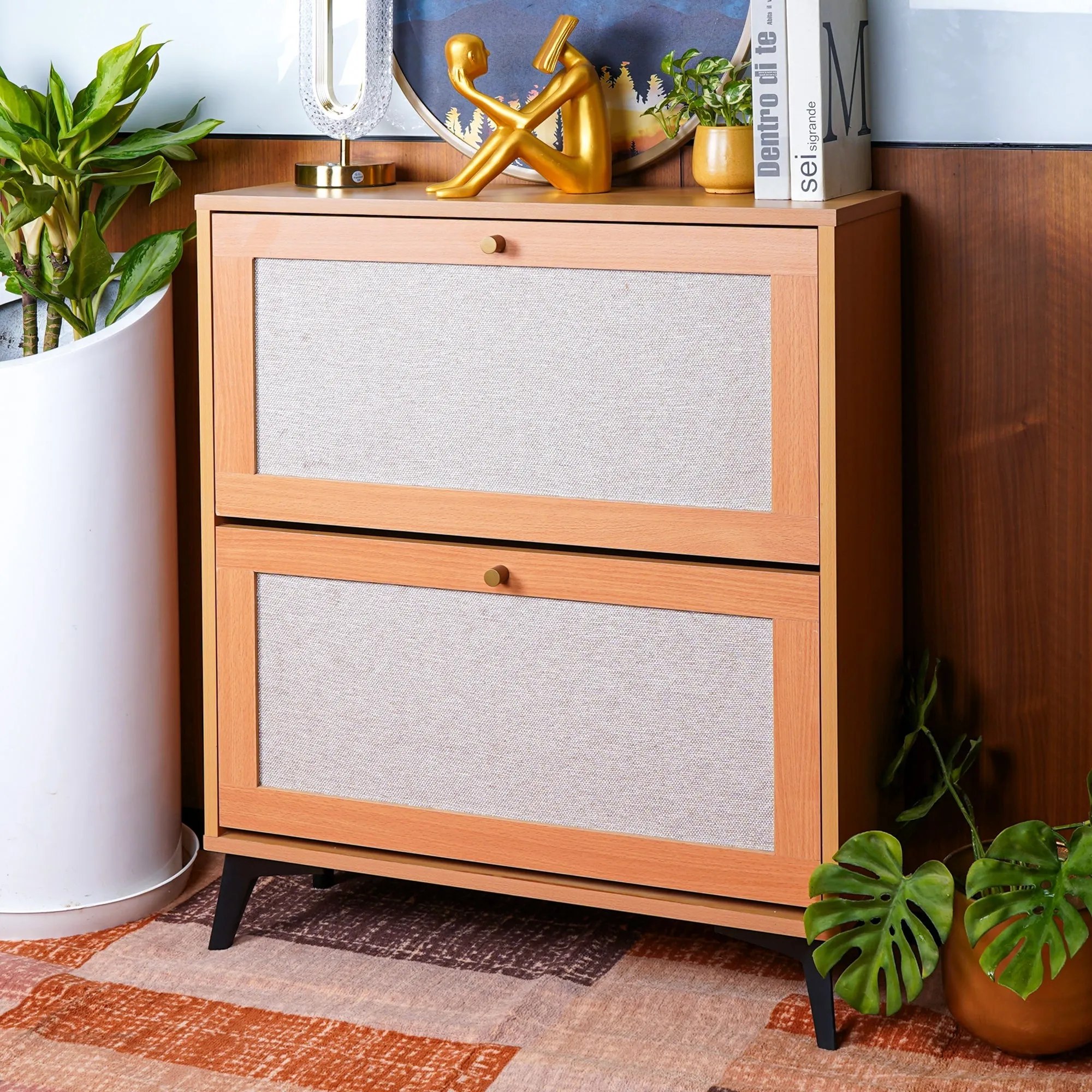 Boho Bliss Shoe Organizer Cabinet