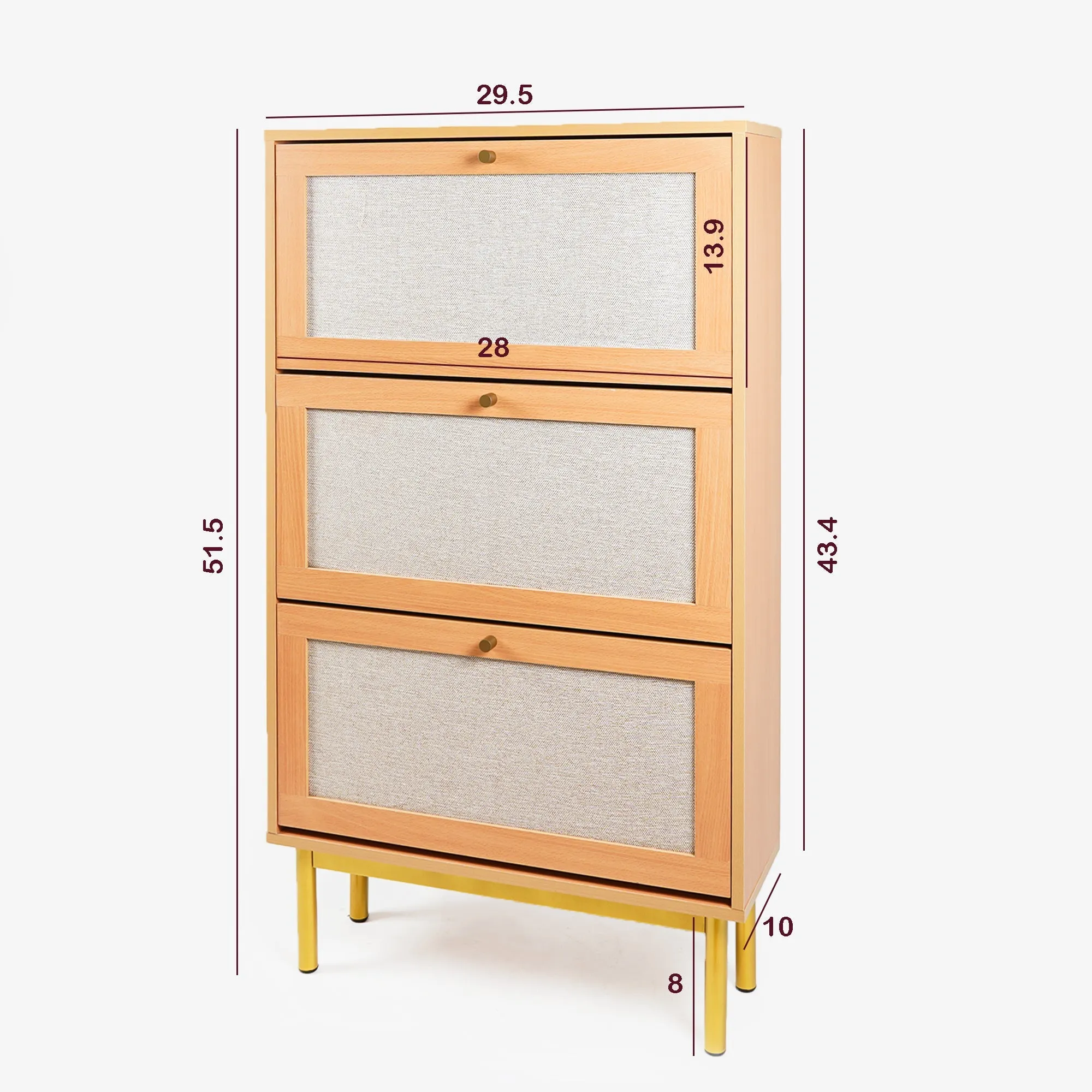 Boho Bliss Shoe Organizer Cabinet