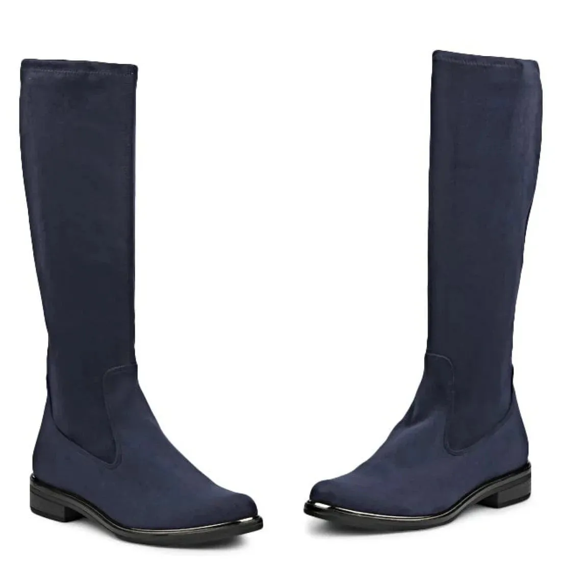 Caprice Women's Tall Stretch Boots- Ocean