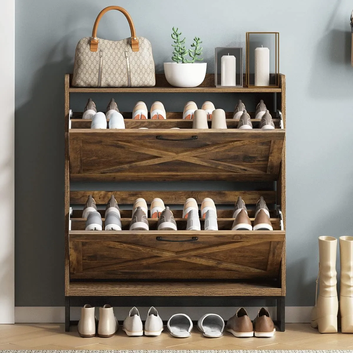 Cove Shoe Organizer Cabinet