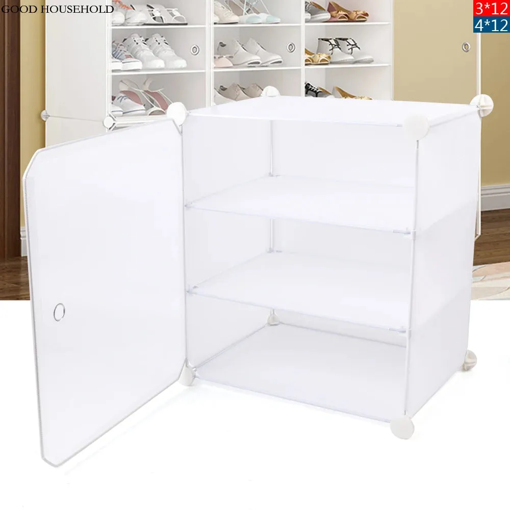 Easy To Assemble Multi-Layer Large Shoe Cabinet Rack – Waterproof, Dustproof Shoe Stand Storage Organizer