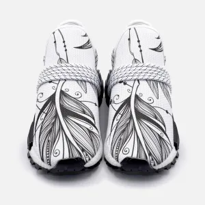 feathers  Unisex Lightweight Custom shoes