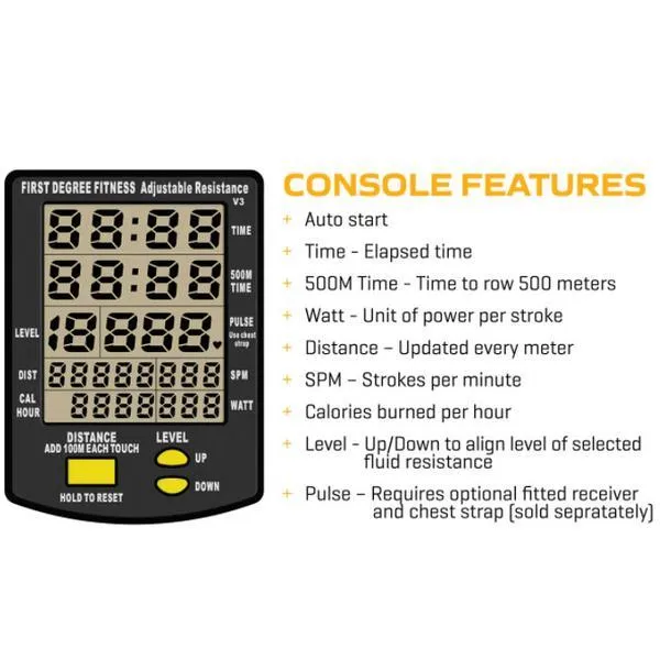 First Degree Viking 2 Plus Plus Select Indoor Rower
