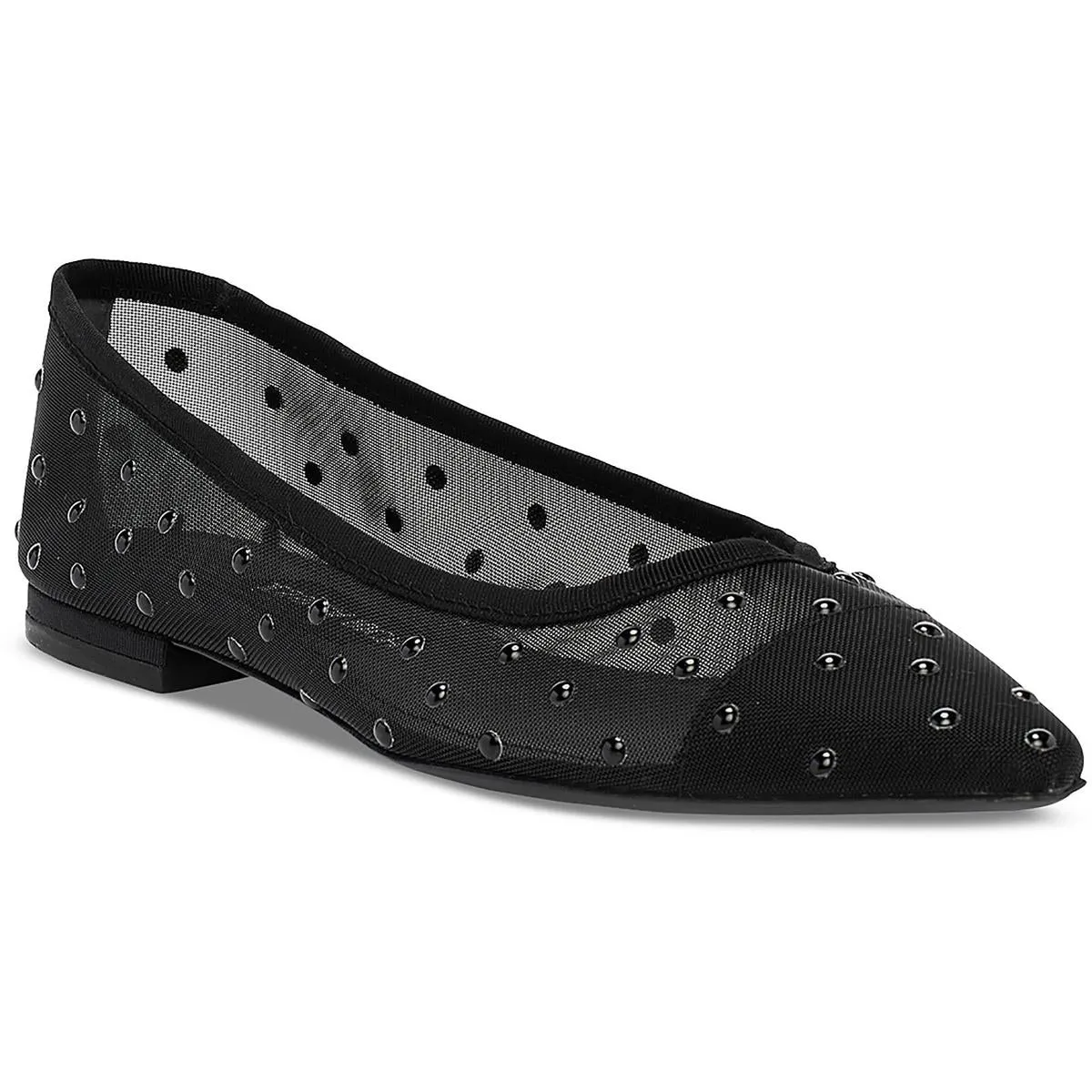 Jessica Rich Womens Embellished Slip On Ballet Flats