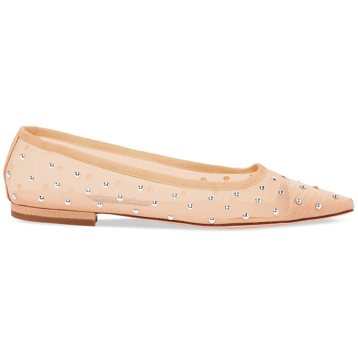 Jessica Rich Womens Embellished Slip On Ballet Flats