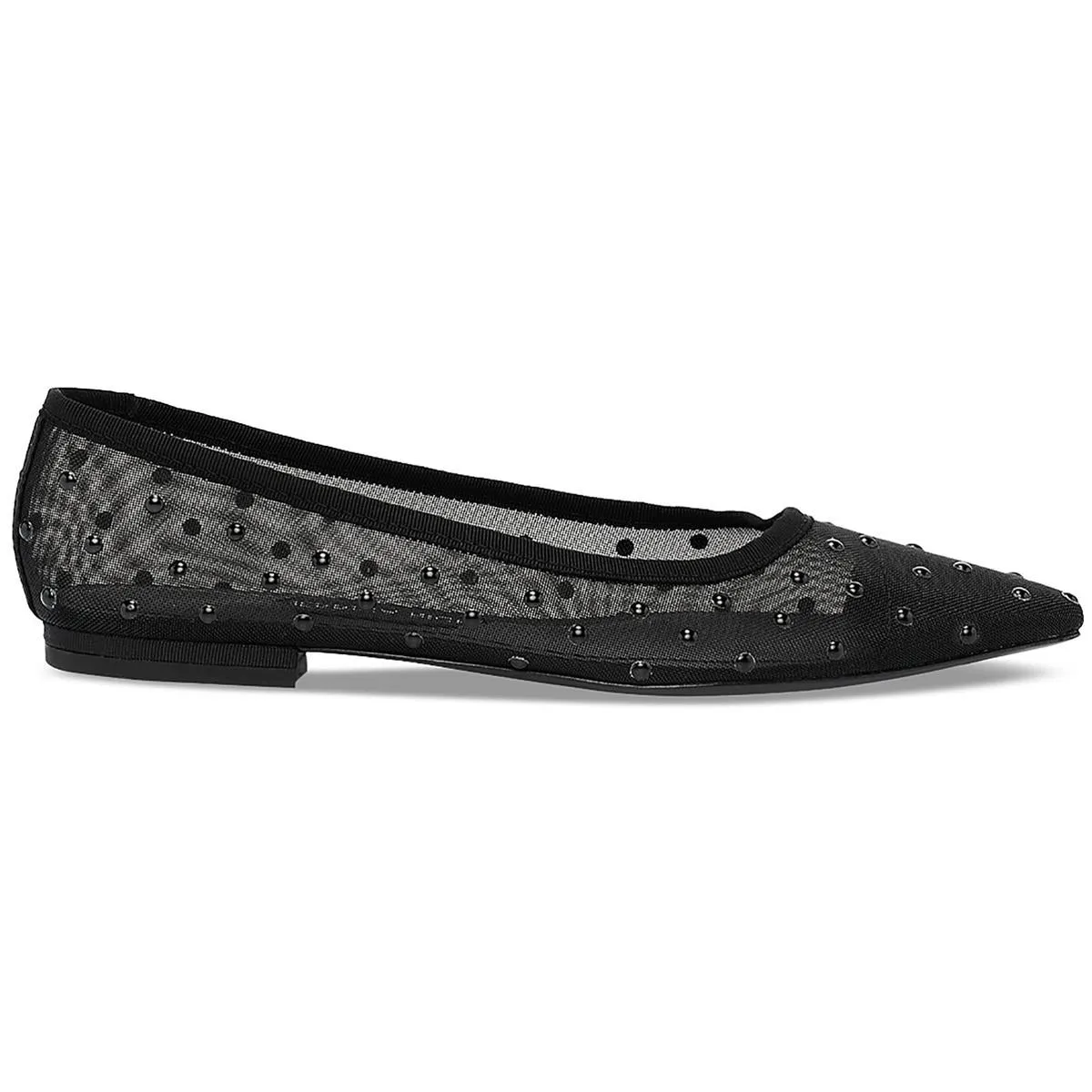 Jessica Rich Womens Embellished Slip On Ballet Flats
