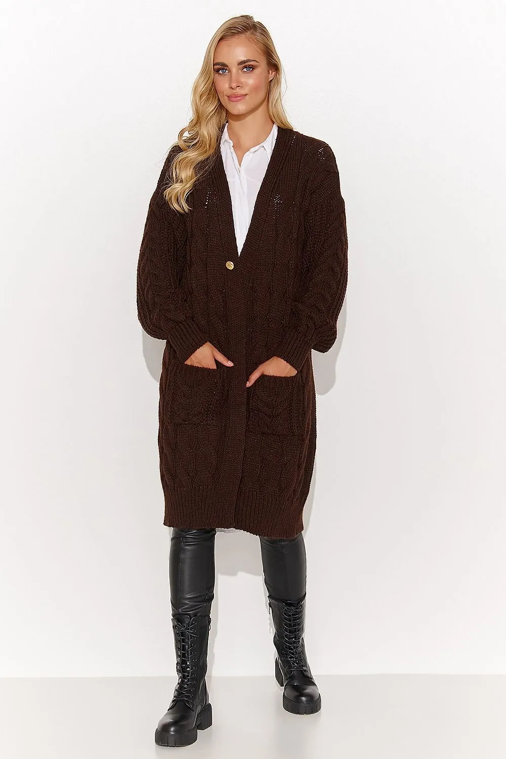 Long sleeves cozy warm cardigan