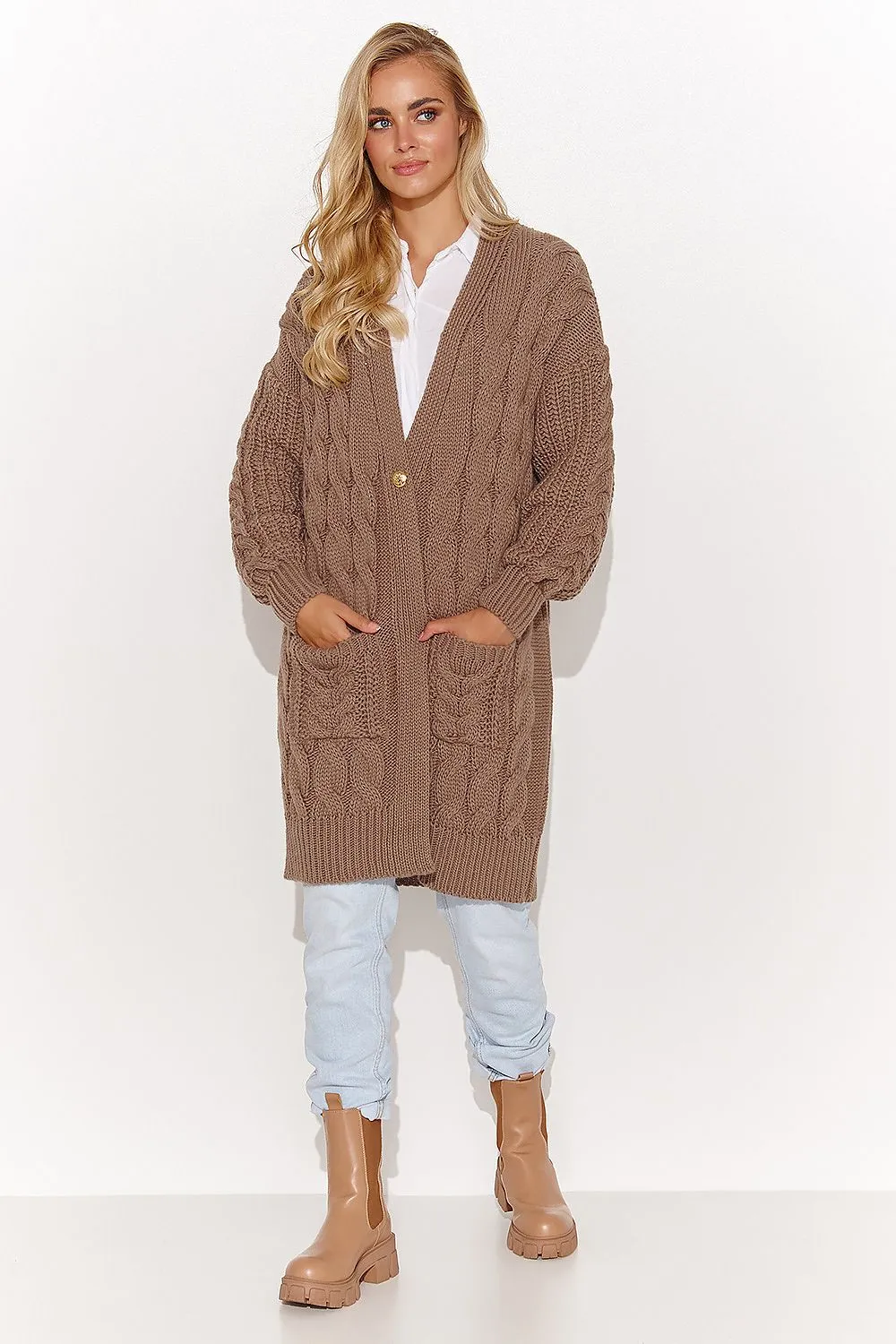 Long sleeves cozy warm cardigan