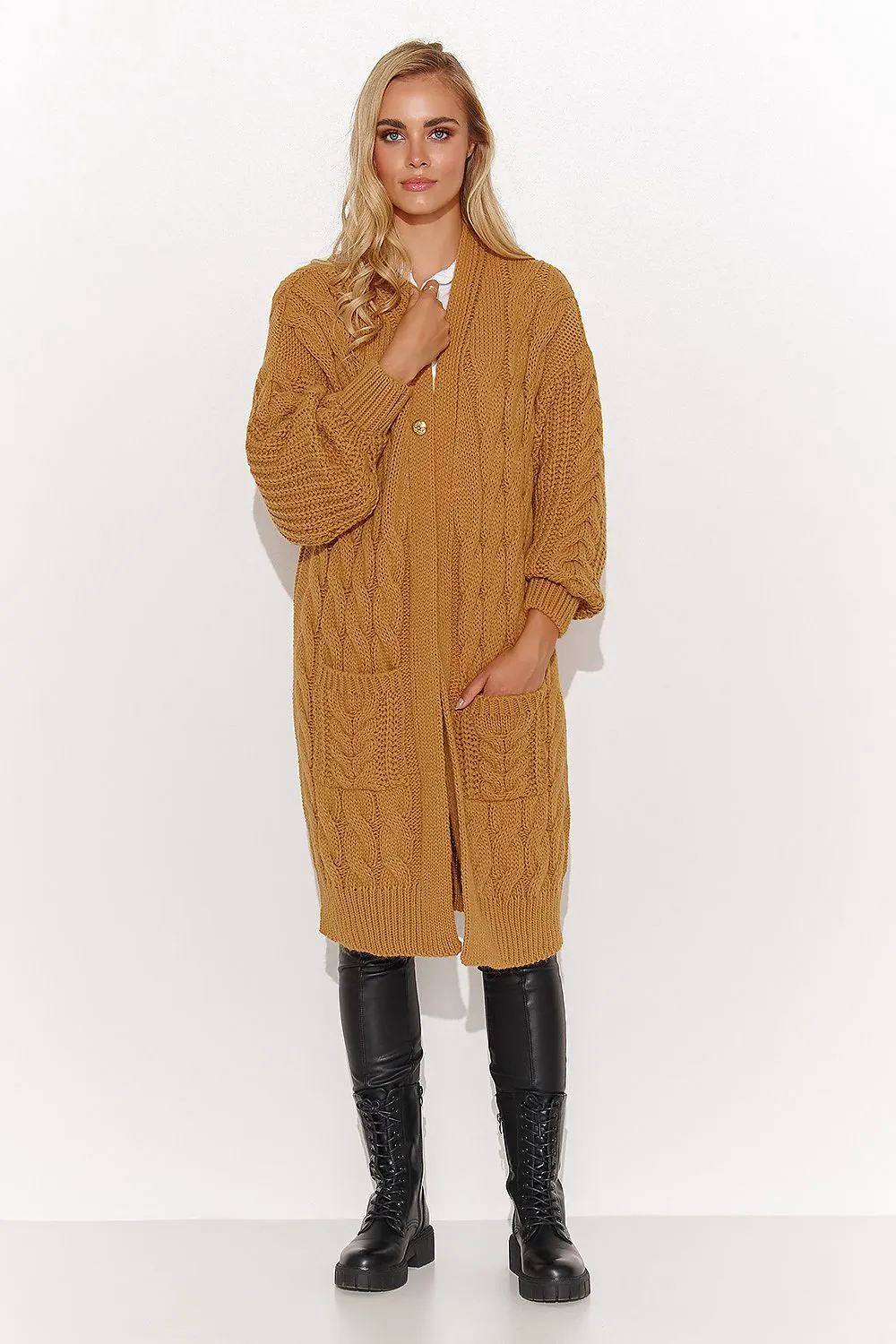 Long sleeves cozy warm cardigan