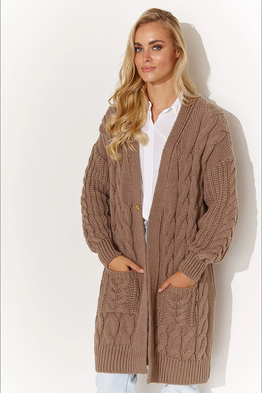 Long sleeves cozy warm cardigan