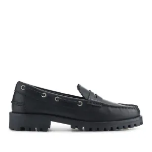 Miuccia Leather Moccasins - MIUCCIA / 327 248